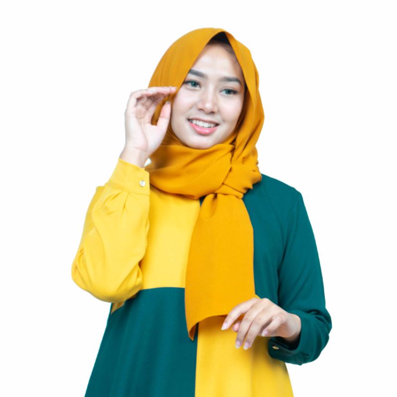 Dress gamis fadya ( gamis muslim wanita)
