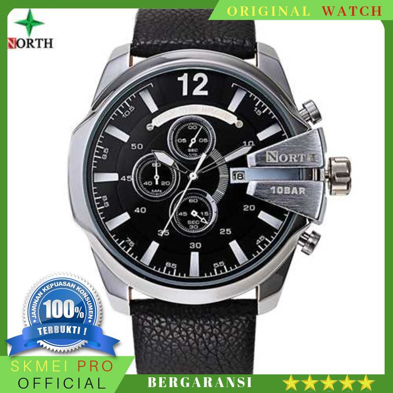 ORIGINAL WATCH NORTH Jam Tangan Analog - 6002 BERGARANSI