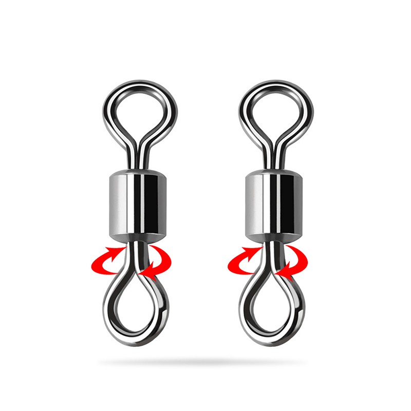 Kili-Kili 100Pcs Kili-Kili Barrel Swivel