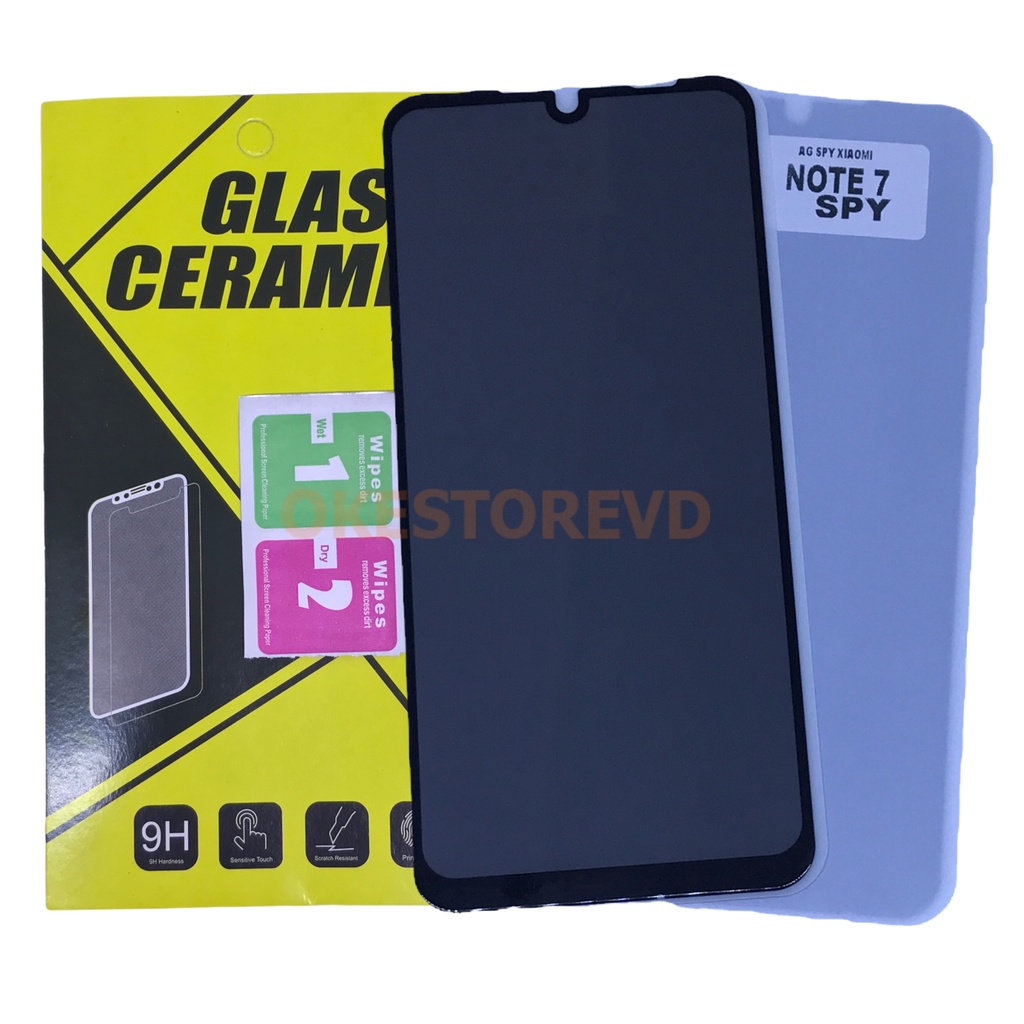 SPY XIAOMI NOTE 7 / ANTIGORES / TEMPERED SPY XIAOMI REDMI NOTE 7 / NOTE7 / NOTE 7PRO / NOTE 7 PRO