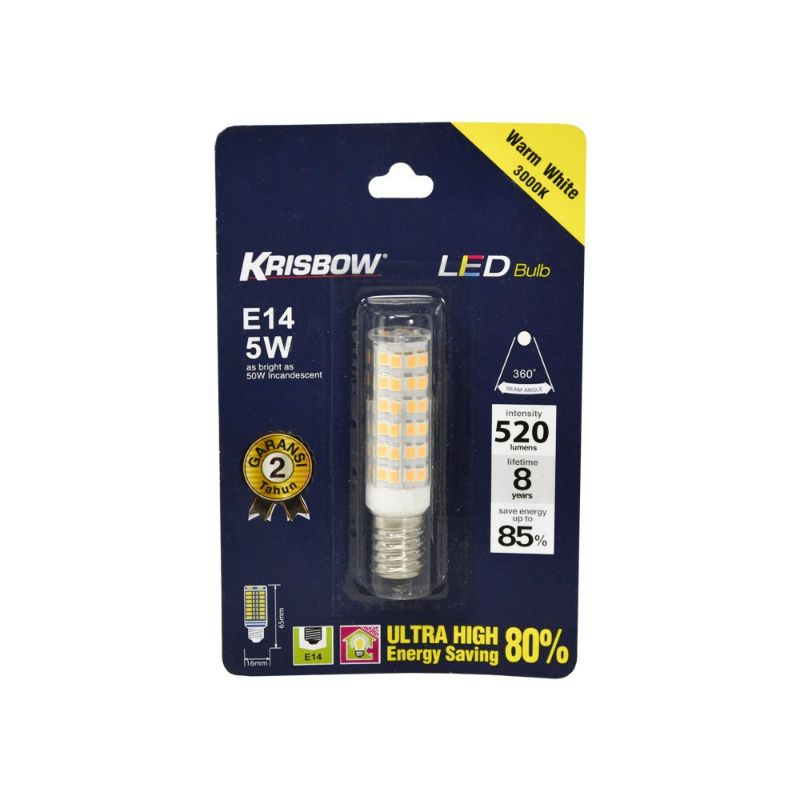 Krisbow bohlam led e14 5watt