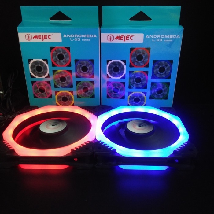 Mejec Fan Case 12Cm L-03 Andromeda Led Single