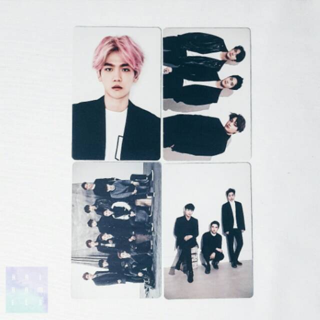 EXO 2015 & 2016 SEASON'S GREETINGS PHOTOCARD (BAEKHYUN GROUP)