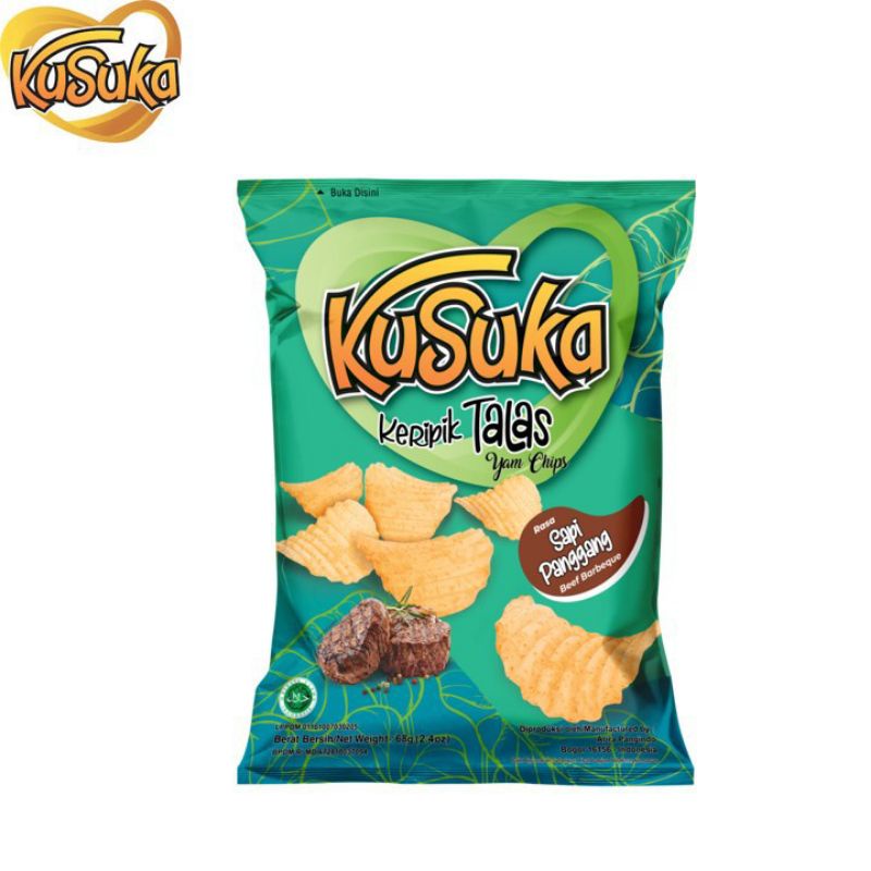 

Kusuka Keripik Talas Sapi Panggang 68g