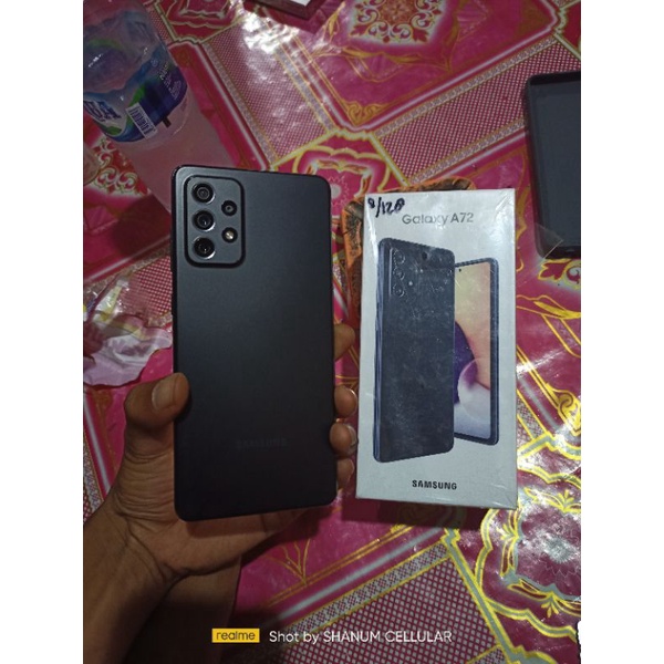 seken like new samsung A72 ram 8/128gb
