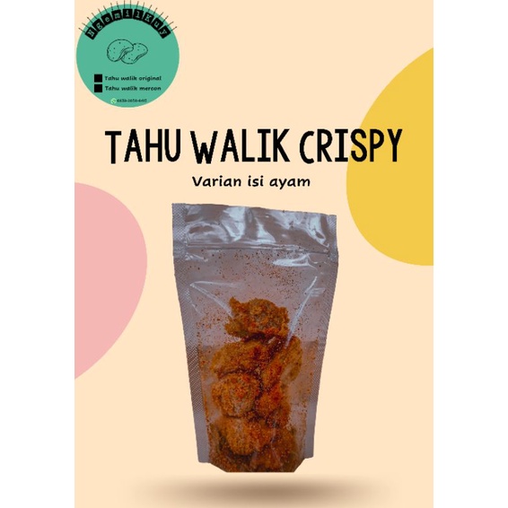 

Tahu Walik Crispy Cemilan