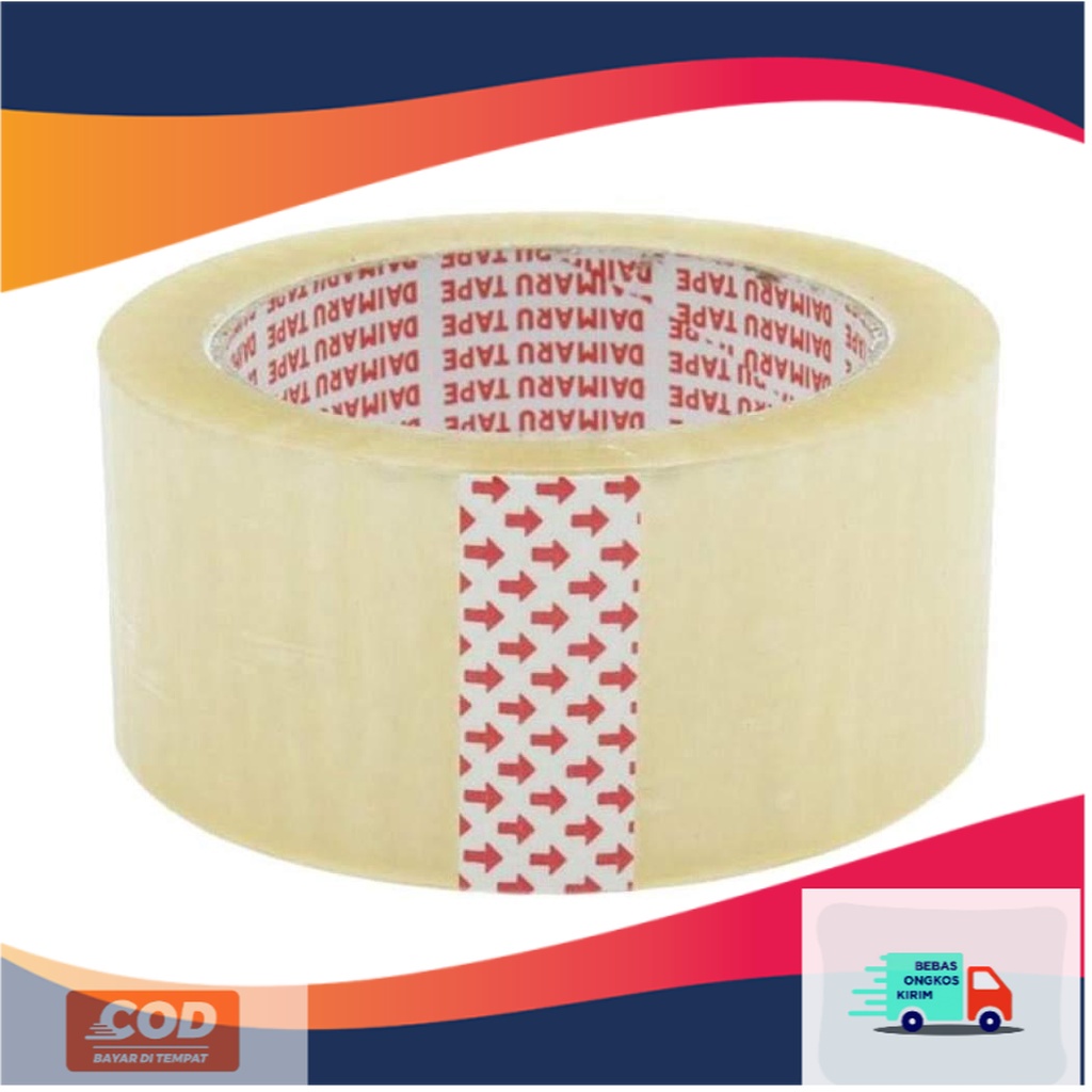 

(BENING) OPP TAPE LAKBAN BODHI TAPE / BODHI TAPE 2 ( 48MM X 90 YARD)