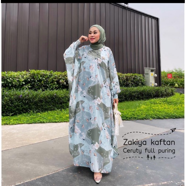 NEW FASHION MUSLIM//GAMIS KAFTAN CERUTY//KAFTAN ZAKIYA BUSUI