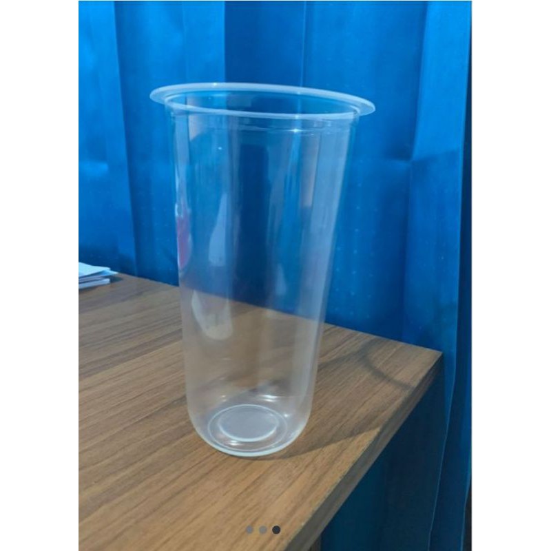 Sablon Gelas Plastik Oval 22 oz PP (min 1000 pcs)