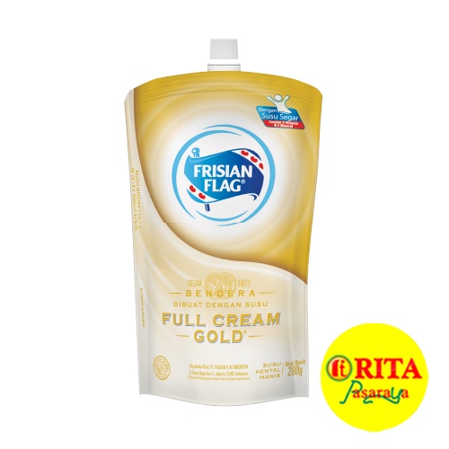 

Frisian Flag Susu Kental Manis Full Cream Gold 280 Gr