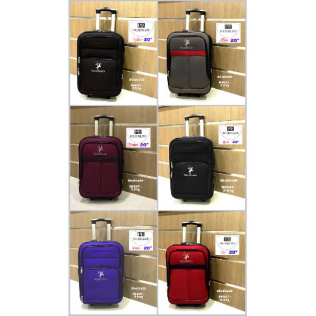 TAS KOPER POLO ENGLAND 20INC RODA 2/VN/TAS KOPER POLO ENGLAND BEST SELLER