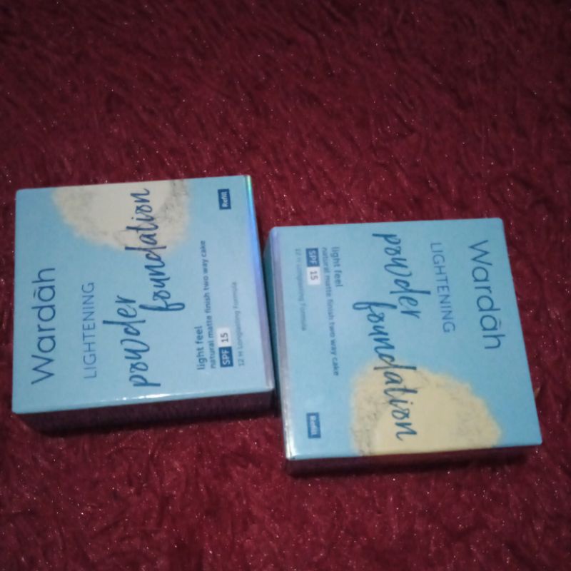 refil bedak wardah