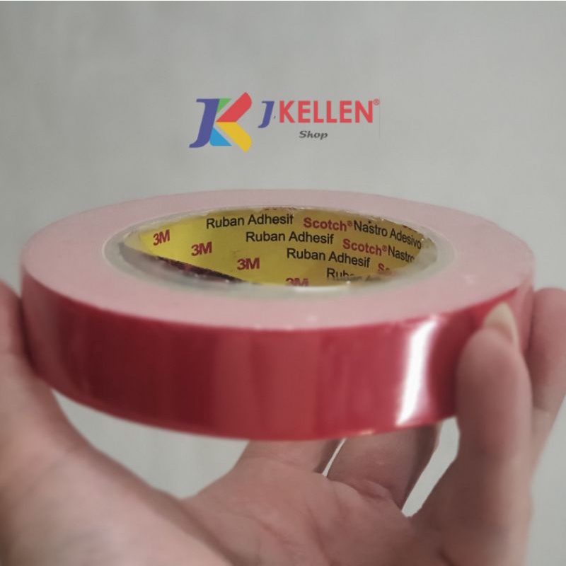 

Double Tape Foam White 3M Liner Red - 24mm x 10m x 0.8mm