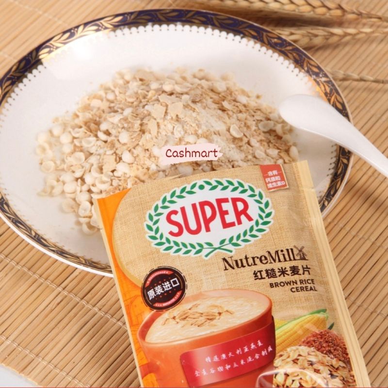 

1 Sacet SUPER Cereal Brown Rice 4in1 Sereal Dengan Beras Merah.