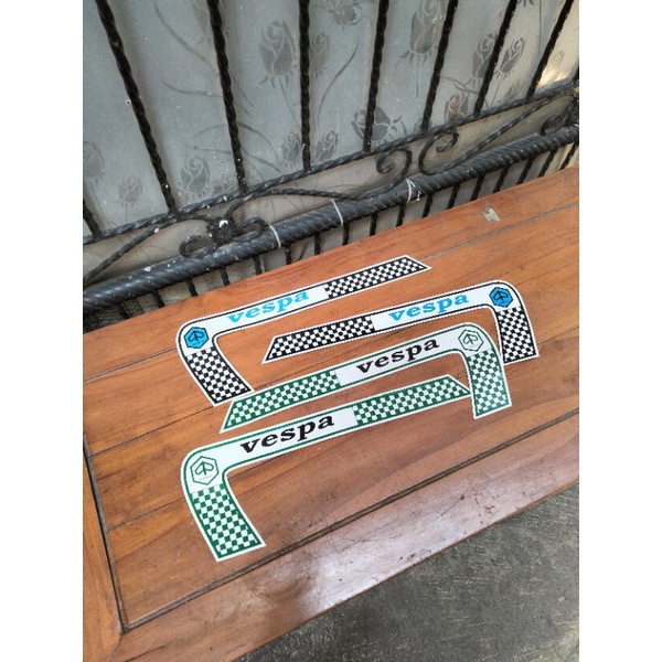 sticker Vespa super sprint sticker tepong Vespa super sprint