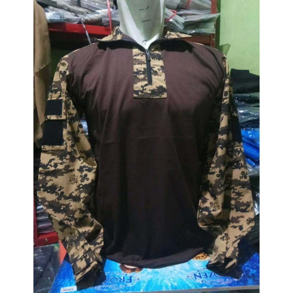 KAOS MILITER - Kaos Tactical - Kaos BDU Loreng - Kaos Army - Kaos Lapangan