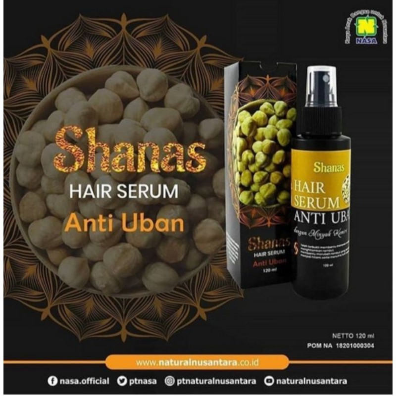 anti uban/rambut hitam/sehat/alami