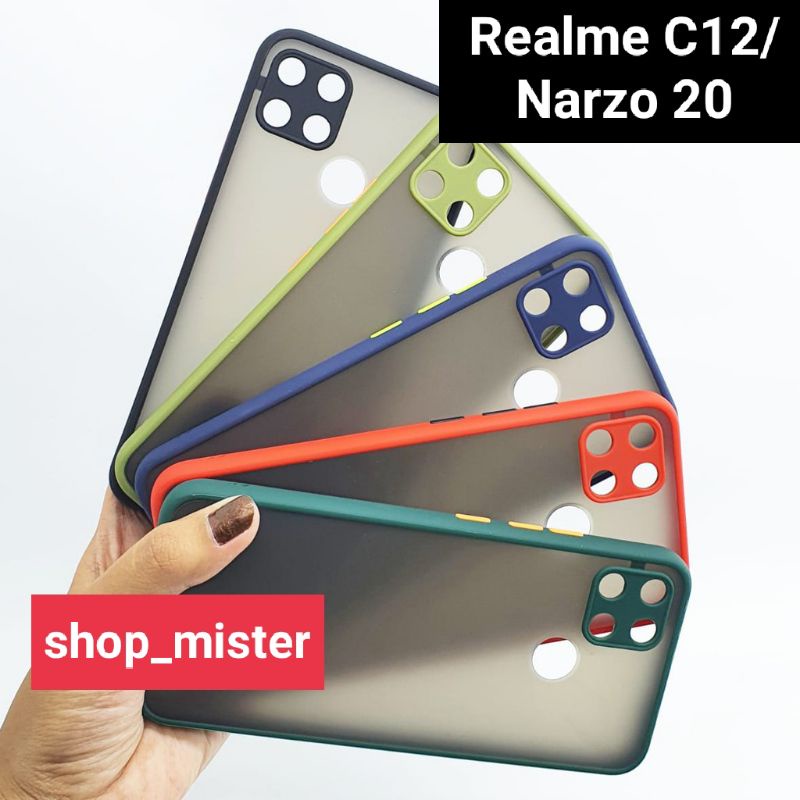 Case Softcase Matte Dove PC Realme C12/Narzo 20 || Case Dove My Choice PC Realme C12/Narzo 20