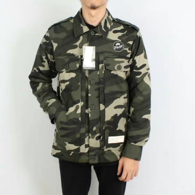 BGSR Jaket Parka Camo Hanzo / Jaket Militer / Jaket Parka Army