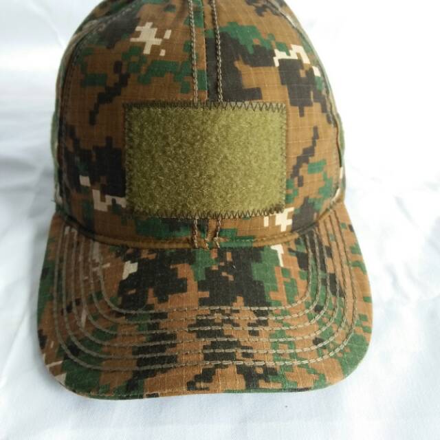 Topi Tactical Perekat Lokal Tan,Khaki,Hitam,Hijau Olive,Loreng Navyseal,Multikem,Gurun,Acupat