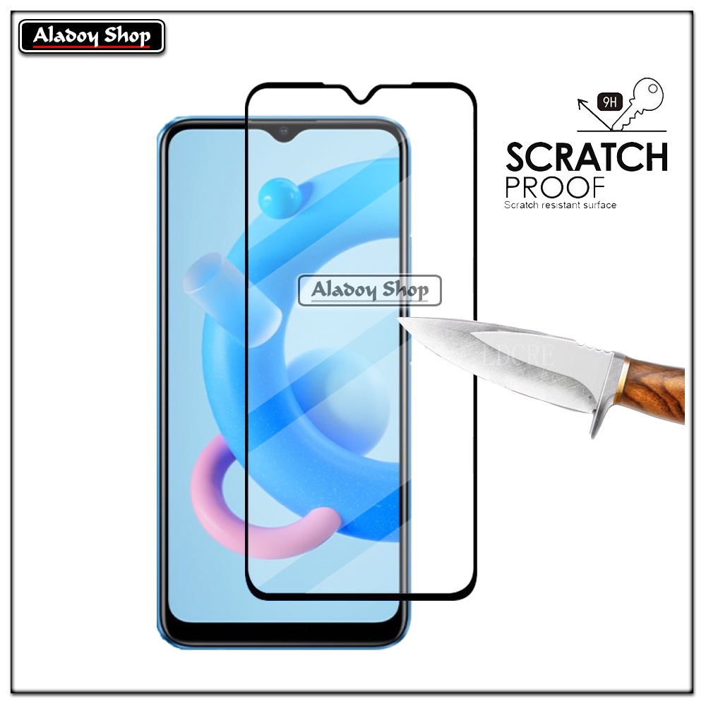 2 IN 1 Tempered Glass Layar Realme C20 Free Tempered Glass Camera