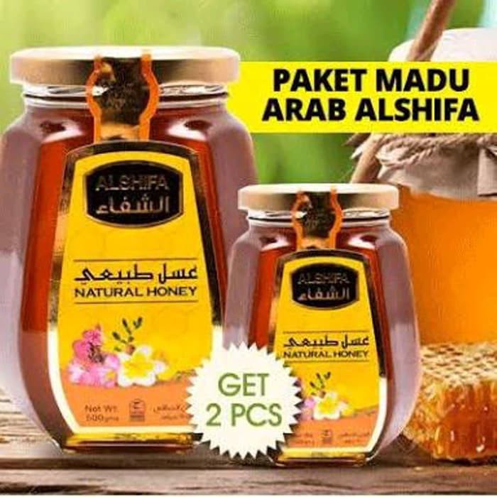 

Murah Paket Hemat Madu Arab Alshifa 500 Gram Free 125 Gram