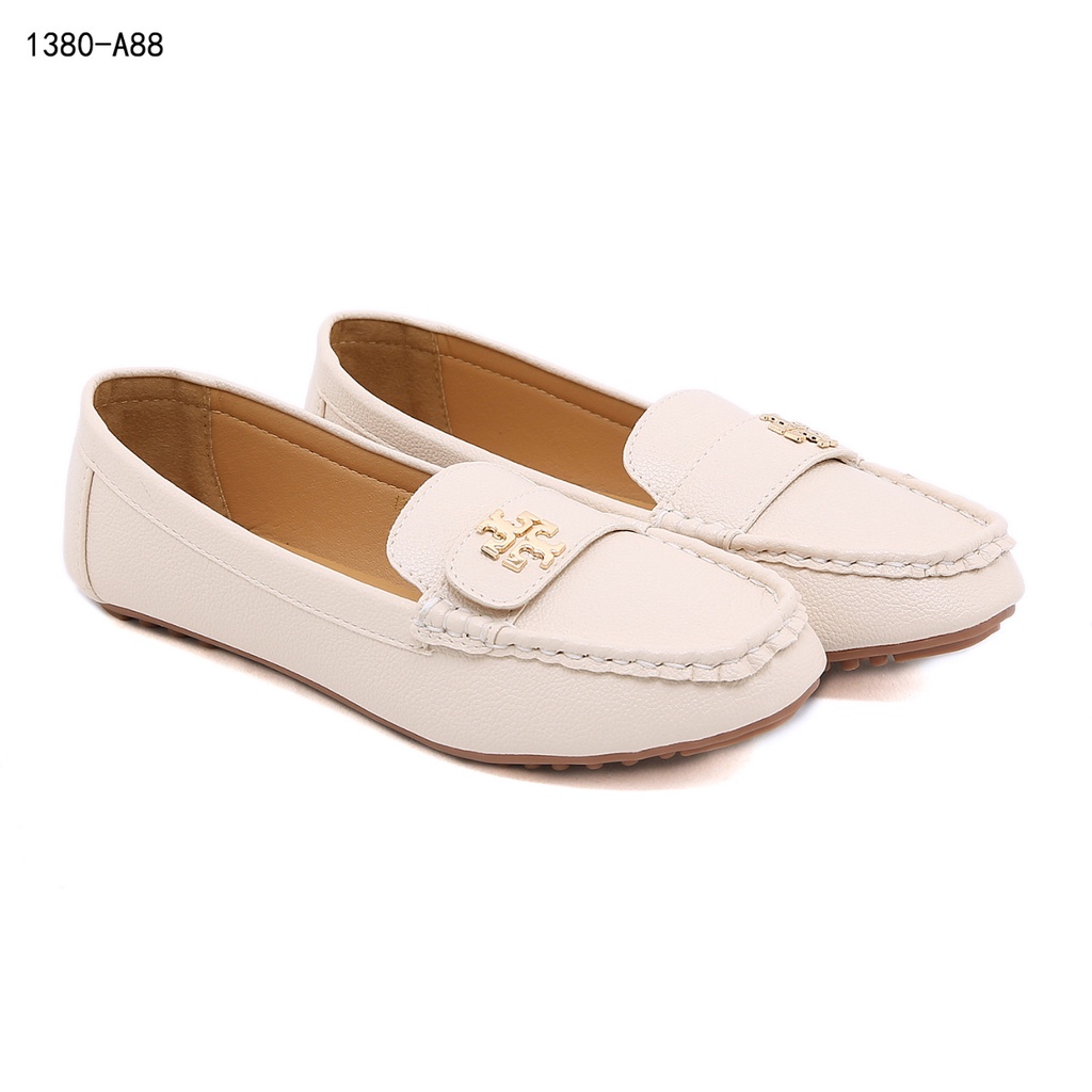 TB Kira Driving Loafer in Leather #1380-A88