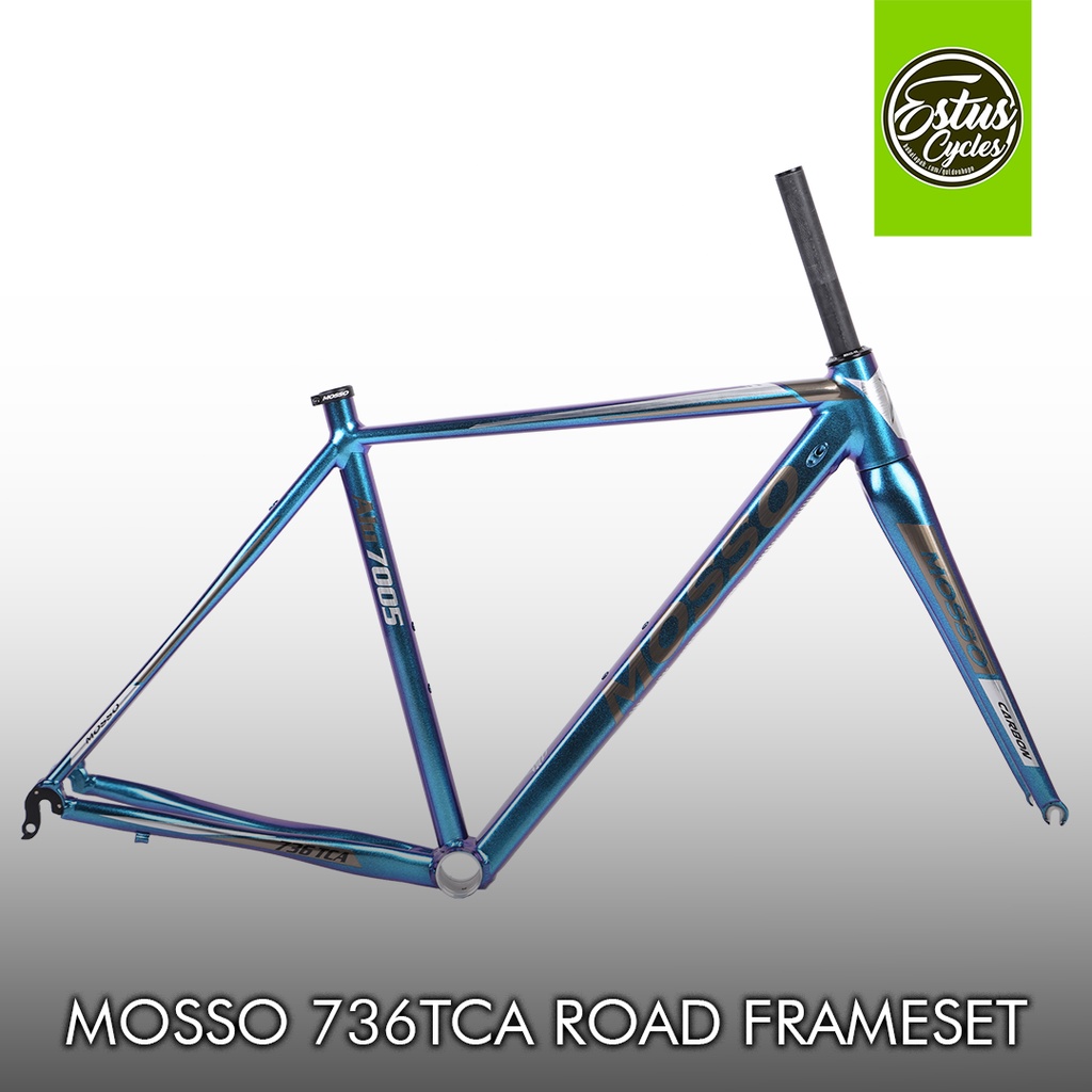Frame Sepeda Mosso 736TCA 700c Rims Brake Roadbike Alloy 736 TCA Estus Cycles