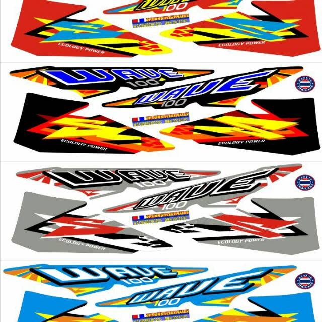 Striping wave 110 thailand
