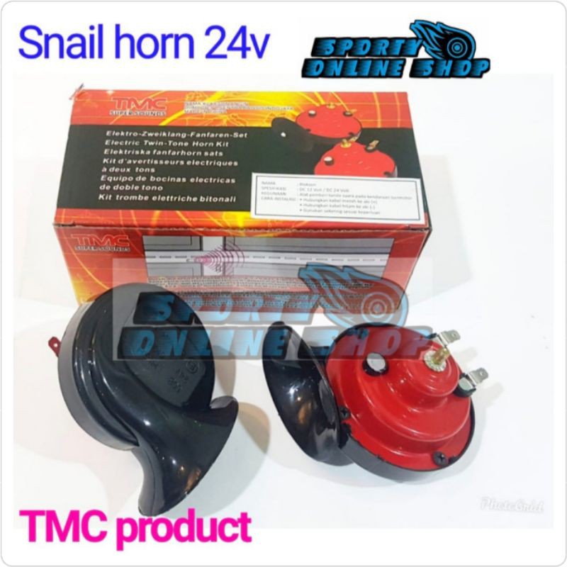 Klakson Keong TMC 12 Volt dan 24 Volt