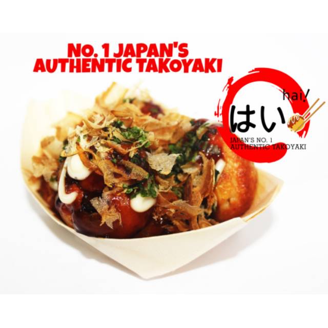 

No. 1 JAPAN'S AUTHENTIC TAKOYAKI