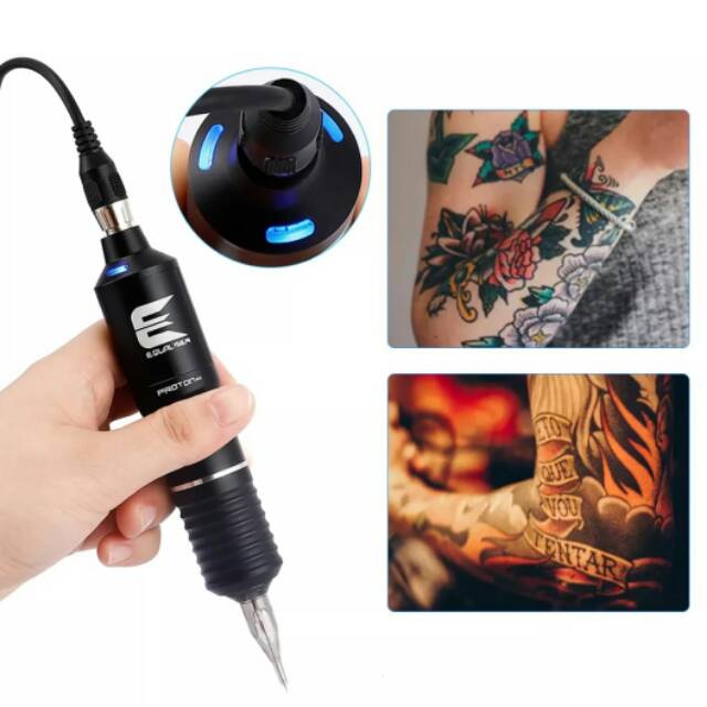 mesin tattoo Rotary pen PRONTON Original alat tato tubuh tatto kecantikan kulit