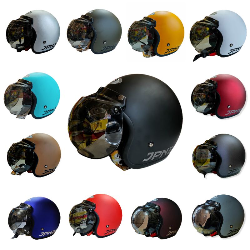 Helm Bogo Jpn Polos Dof ORIGINAL