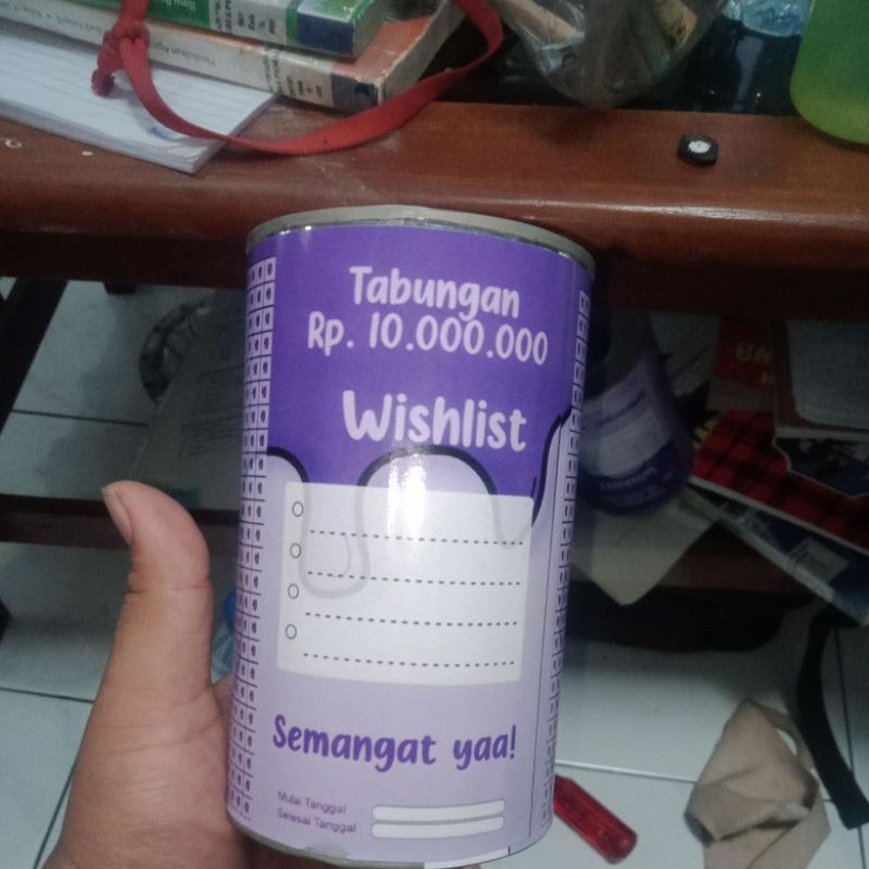 tabungan target 10 juta