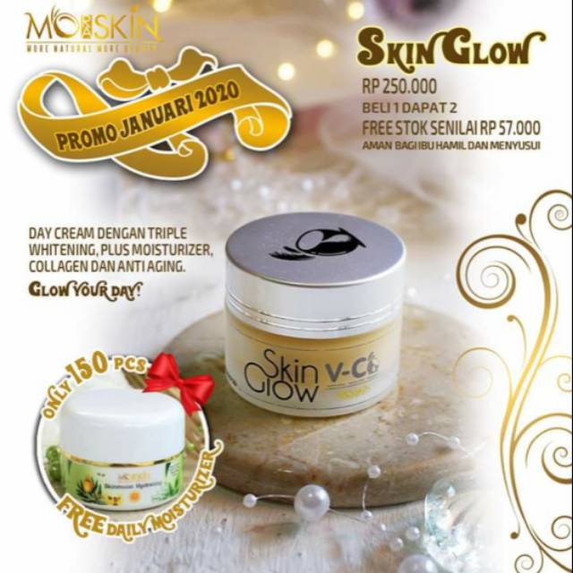 Skin glow moraskin VCO