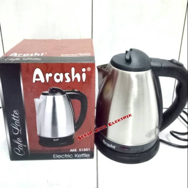 Ceret Listrik / Pemanas air Arashi 1,5 Liter