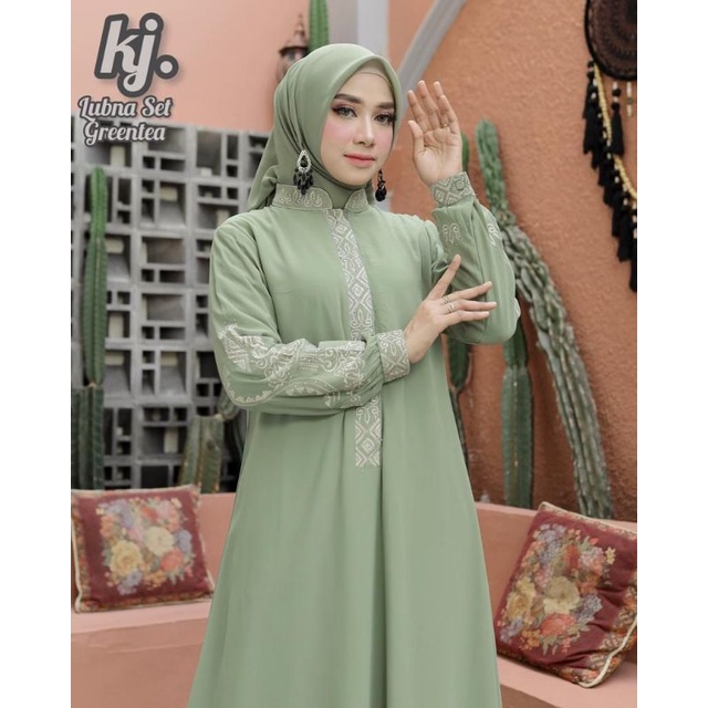 GAMIS LUBNA SET // CERUTY BABYDOLL BY KJ (KHADIJAH)