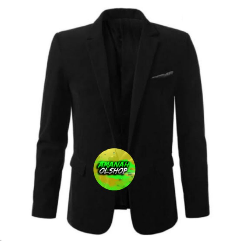 Setelan Jas Pria Navy Slimfit - Jas dan Celana Murah Berkualitas - Formal Casual Navy
