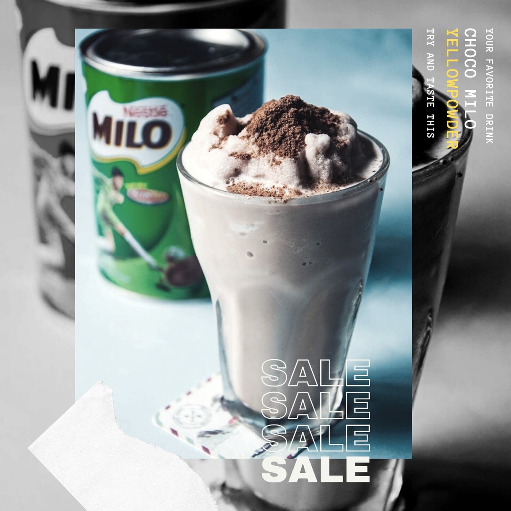

BUBUK MINUMAN RASA MIILO POWDER DRINK 1KG/Bubuk Minuman Miilo/ miilo powder