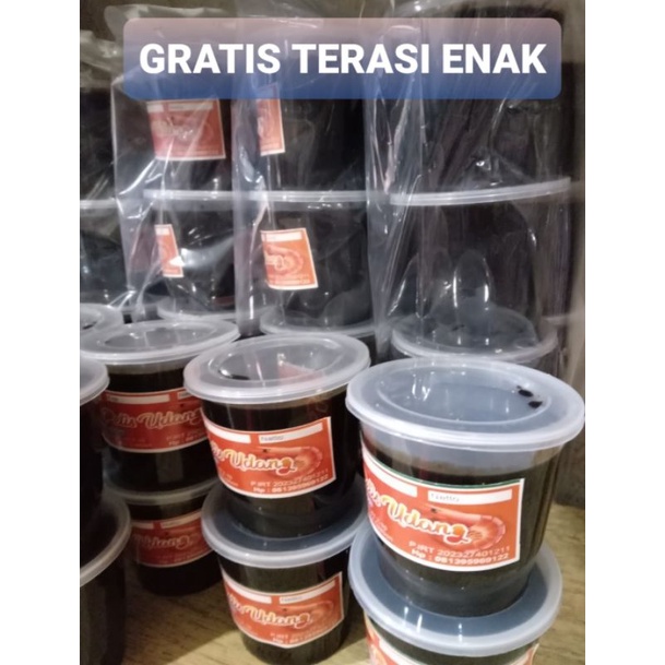 

PETIS UDANG SUPER ASLI KHAS CIREBON ENAK 150gram GRATIS TERASI