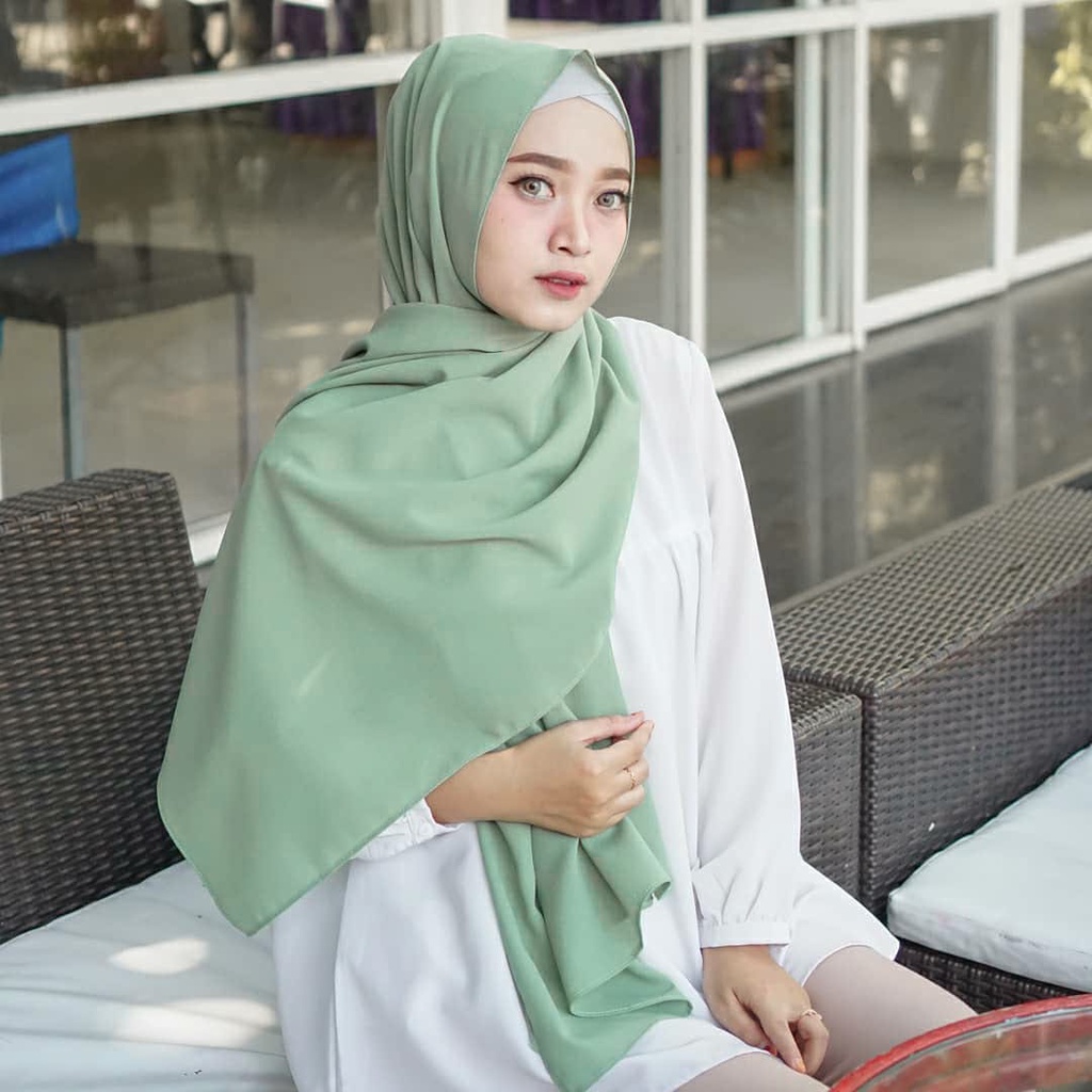 Pashmina Diamond 180x75 II Hijab Pasmina-EMERALD