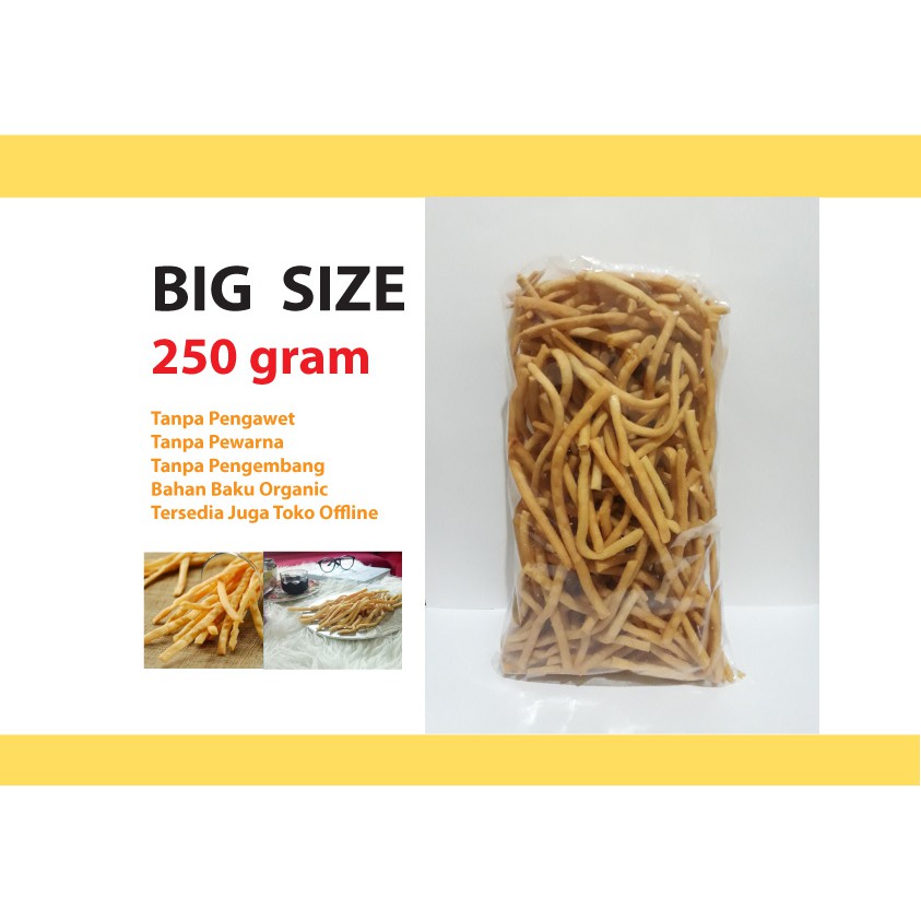 

COD - CHEESE STICK ESUTO KEMASAN 250gram SNACK ORGANIC KILOAN KUE KERING LEBARAN