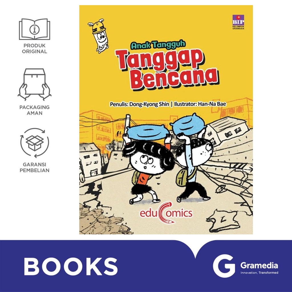 Gramedia Bali - Educomics Anak Tangguh Tanggap Bencana