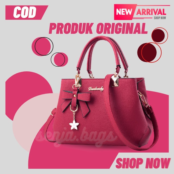 Sn600055 Tas Ibu Buat Kondangan Pengajian Wanita Batam HandBag Pesta Cewek Import Impor Branded