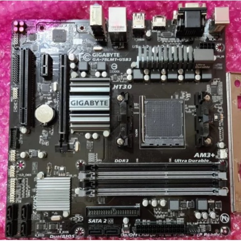Motherboard mobo amd am3plus support fx processor 4 slot ram / mobo am3+ slot ram 4