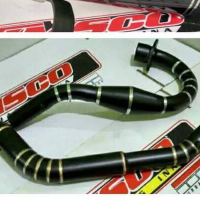 Leher knalpot CRF.KLX