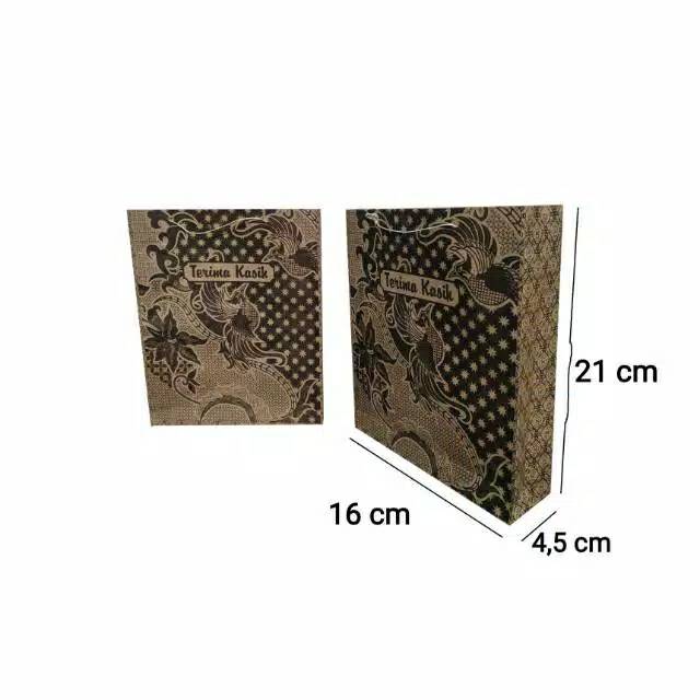

PAPER BAG BATIK antara medium kecil 16x4.5x21