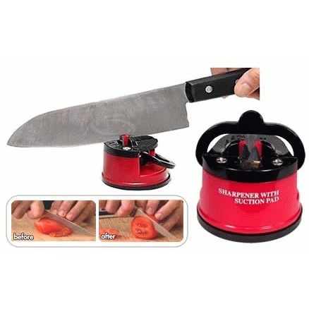 Asahan Pisau with suction pad knife sharpener kleva barang unik peralatan dapur masak chef koki barang unik reseller