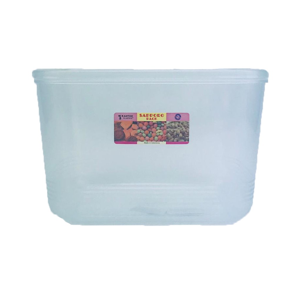 Tantos / Sapporo Pack / Toples Plastik / 20*12.5cm / 5203