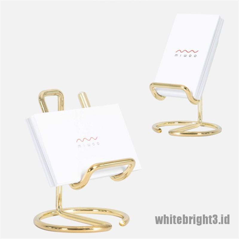 &lt; White3 &gt; Stand Display Handphone / Tablet Bahan Besi Tempa Gaya Nordic